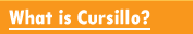 What is Cursillo?